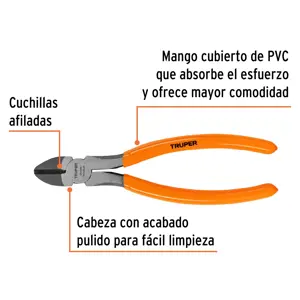 Pinza de corte diagonal 7