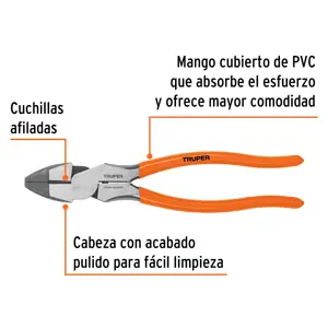 Pinza para electricista 9