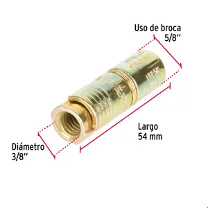 Caja con 50 taquetes expansivos de 3/8