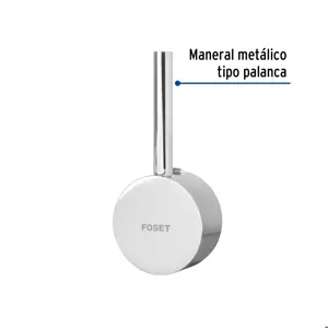 Maneral repuesto para TBM-46/47 y TBF-87, cromo, Foset Túbig