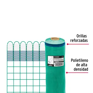 Fiero Rollo de 30 m x 0.75 m de malla mosquitera plástica verde