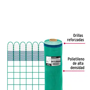 Fiero Rollo de 30 m x 1.5 m de malla mosquitera plástica verde