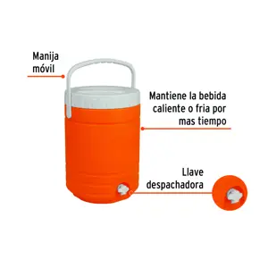 Termo con dispensador, 18 L, TRUPER