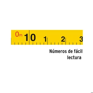 Truper Cinta métrica larga 100m fibra de vidrio, tipo cruceta