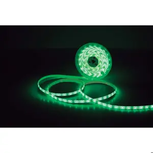 Volteck Tira de LED de 5 m 18 W para interior y exterior verde