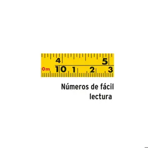 Truper Cinta métrica larga 50m fibra de vidrio, carcasa plástica