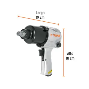 Llave de impacto neumática 1/2