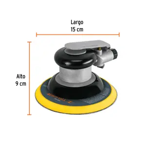 Lijadora orbital neumática industrial 6