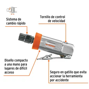 Rectificador neumático 1/4