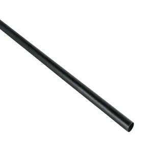 Tubo redondo de 3.0 m negro para closet, Hermex