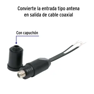 Transformador de impedancia para exteriores, Volteck