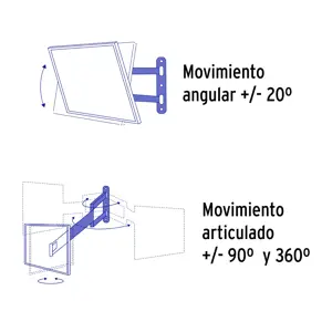 Volteck Soporte para pantallas 23