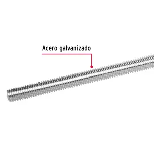 Varilla roscada de 1 m x 1