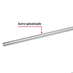 Varilla roscada de 1 m x 5/8