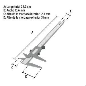 Vernier de 6