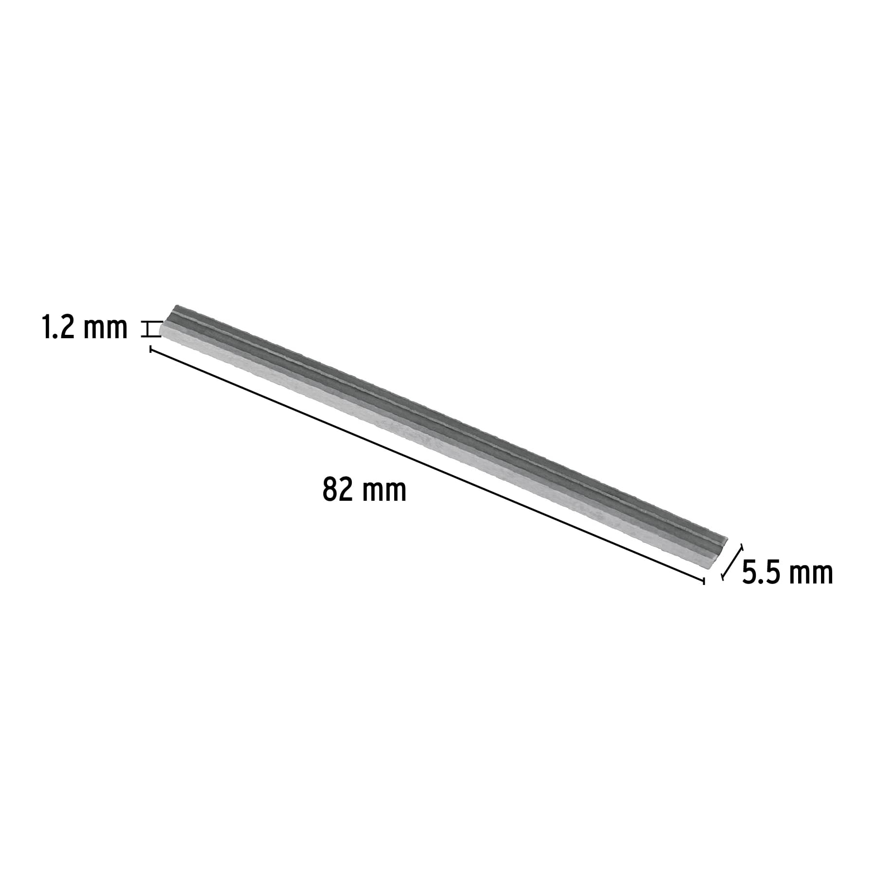 100649 Cu Ce 3 1 4 Truper Truper Blíster Con 2 Cuchillas Carburo De