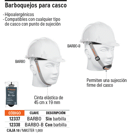 CASCO PROTECTOR CON BARBIQUEJO